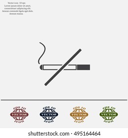 No smoking sign vector