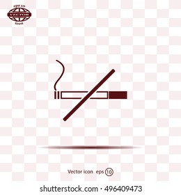 No smoking sign vector