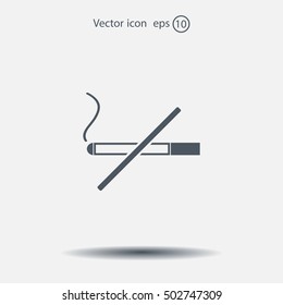 No smoking sign vector