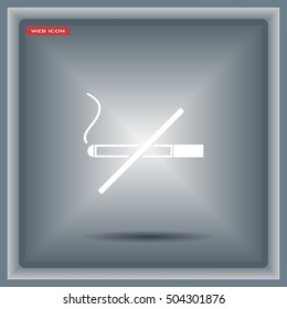 No smoking sign vector