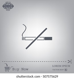 No smoking sign vector
