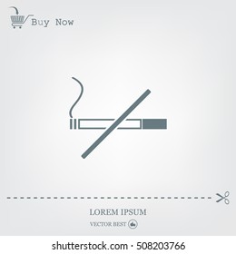 No smoking sign vector