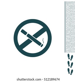 No smoking sign vector