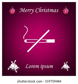 No smoking sign vector