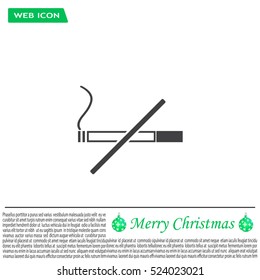 No smoking sign vector