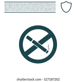 No smoking sign vector