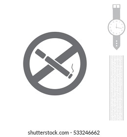 No smoking sign vector