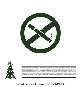 No smoking sign vector
