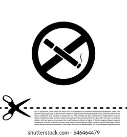 No smoking sign vector