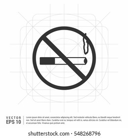 No smoking sign vector

