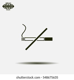 No smoking sign vector