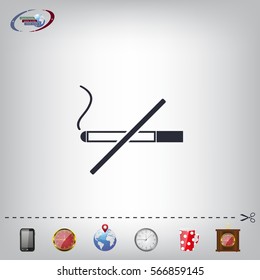 No smoking sign vector