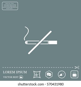 No smoking sign vector