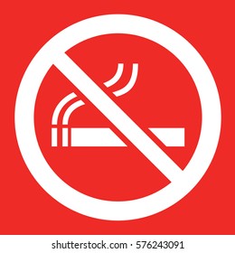 No smoking sign vector