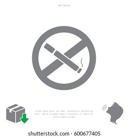 No smoking sign vector