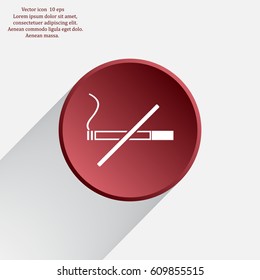 No smoking sign vector