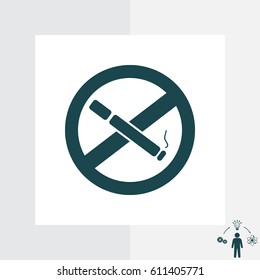 No smoking sign vector