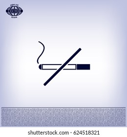 No smoking sign vector