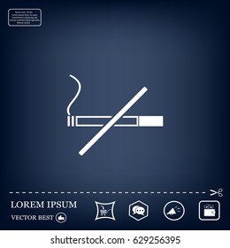 No smoking sign vector