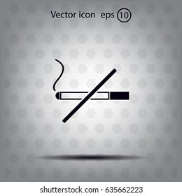 No smoking sign vector
