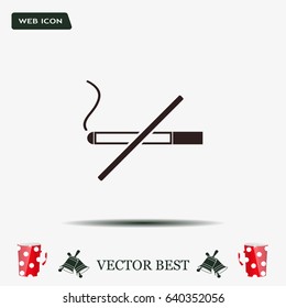 No smoking sign vector
