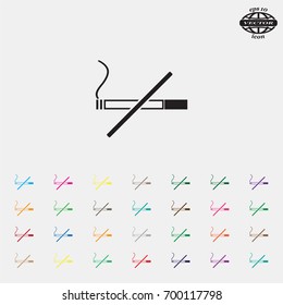 No smoking sign vector