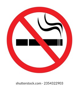 no smoking sign vector eps 10