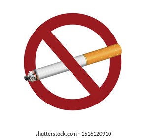 No smoking sign. vector illustration