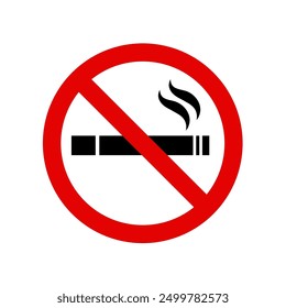 No smoking sign- vector illustration	