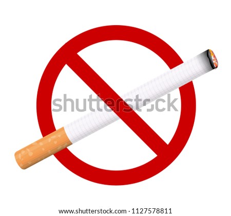 Idea has No smoking sign vector seems Congratulate, No smoking sign vector think, that