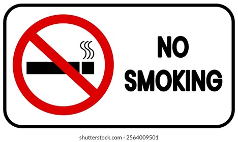 no smoking sign vector.
no smoking template design.