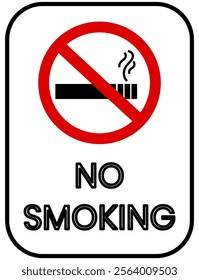 no smoking sign vector.
no smoking template design.