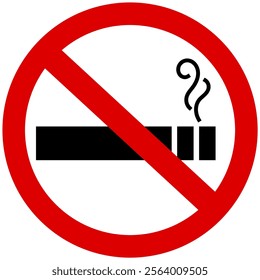 no smoking sign vector.
no smoking template design.