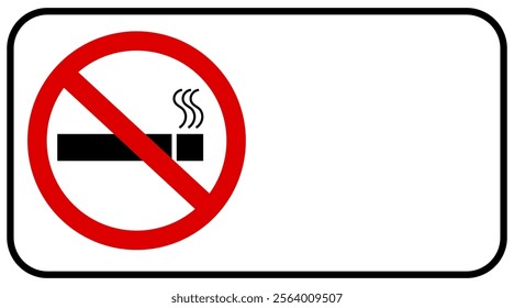 no smoking sign vector.
no smoking template design.