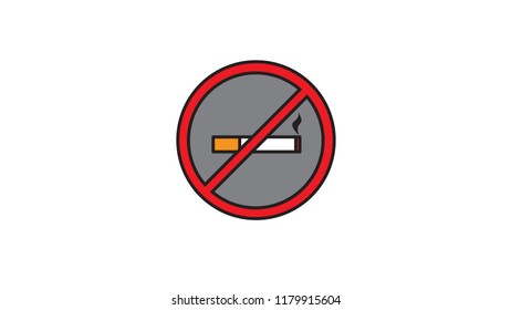 No Smoking Symbol