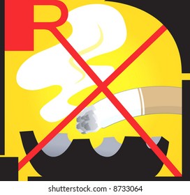  no smoking symbol	