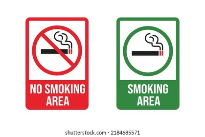 No smoking symbol sign vector