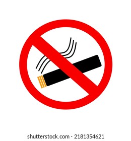 no smoking symbol in this area.