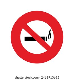 No smoking symbol,world no smoking day logo,No smoking icon.