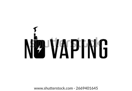 no smoking no vaping sign
