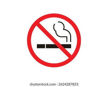 No smoking no vaping symbol icon design vector isolated transparent background - Powered by Shutterstock - Get 15% off with code: PIKWIZARD15