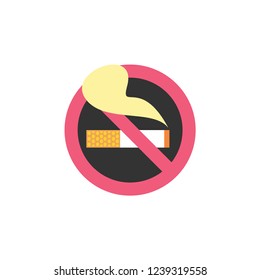 no smoking vector