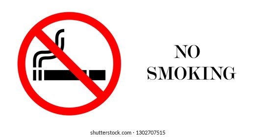 No Smoking Vector