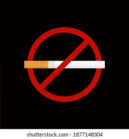 No fumar arte vectorial y gráficos 