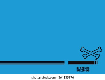 No smoking vector. Vector eps10 illustration.. Abstract background for your work: document, presentation, web and mobile applications, business infographic, illustration template design, cover, poster