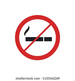 no smoking vector icon