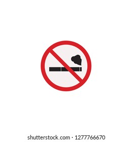 no smoking vector, icon