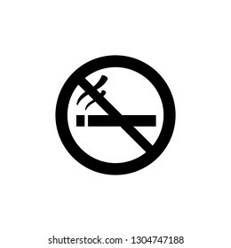 No smoking vector icon