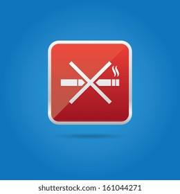No Smoking Vector Icon