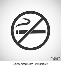 no smoking vector icon